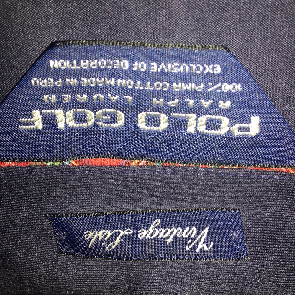 Ralph Lauren blue polo - Picture 3 of 3